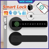 New Digital Lock Fingerprint Door Lock Electronic Password Smart Door Lock Digital Kunci Pintu Pintar Door Lock Set 智能锁