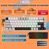 Attack Shark X68MAX HE 68 Keys 60% Wired Gaming Keyboard CNC Aluminum Magnetic Switch RGB 8KHz