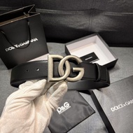 2EI8 Du's Home * DG New Style Belt Men Korean Version Genuine Leather Belt Letter Casual First Layer