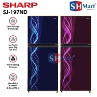 Kulkas 2 Pintu Sharp Low Watt No Frost 190L Sj-197Nd / Sj197Nd (Medan)