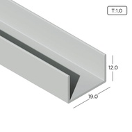 Aluminium Extrusion Air-Con Grill Window Profile Thickness 1.00mm AG1003-A ALUCLASS