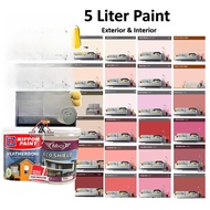 Nippon Weatherbond MICI Exterior Durable Wall Paint Purple Pink Red Merah Cat Dinding Luar Rumah Tah