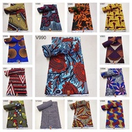 Wax-Dyed Ankara Fabric - Cotton, Traditional African & Dutch Inspired