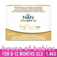 NAN InfiniPro HA Two 1.4kg 6-12 Months Old Milk Supplement
