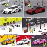 Club Appointment Store Tarmac 1/64 DBS Mustang GT4 AMG C63 RWB RS 3 RS3