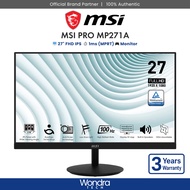 MSI PRO MP271A | 27" FHD | 1ms (MPRT) | IPS Monitor