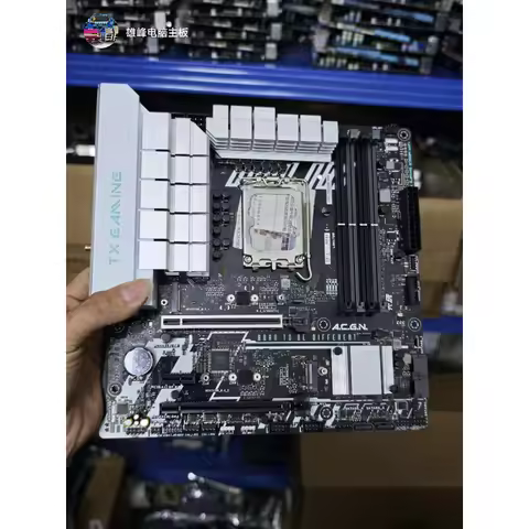 Used mATX Motherboard for ASUS TX GAMING B760M WIFI DDR5 LGA1700 B760 Dual M.2 WiFi6
