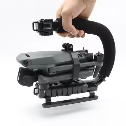 Drone Handheld Shooting Bracket Gimbal Stabilizer Grip Handle for MAVIC AIR2/2S /MAVIC PRO/ MAVIC 2/