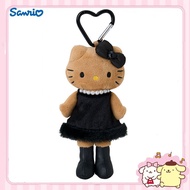 🇯🇵แท้ 100% sanrio พวงกุญแจคิตตี้ขายาว ชุดสีดำ Hello kitty gogo gal น้องคิตตี้ขายาวรุ่นติดแกรม