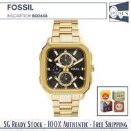 (SG LOCAL) Fossil BQ2656 Inscription Multifunction Stainless Steel Men Watch