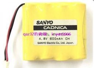 現貨🔥三洋SANYO 4N-600AA 4.8V 600mAh  可充電電池組