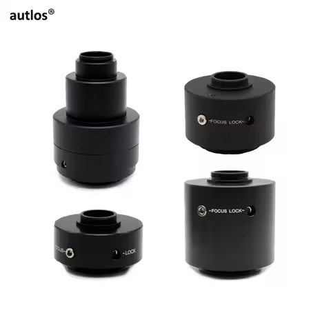 1X 0.35X 0.5X 0.63X Focusable Microscope C mount Adapter Trinocular Reduce Lens CCD Camera Adapter f