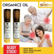 Minyak Urut Penawar Sakit lutut, Otot, Sendi, Saraf, Urat, Haid, Bengkak. Terseliuh - ORGANICZ OIL by DOCSKINZ