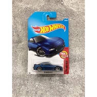 Hot Wheels '95 Mazda RX-7 Blue (Then and Now 2017)