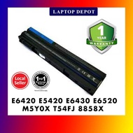 Latitude E6440 E6430 E5420 E5430 E5520 E6520 E6420 8858X M5Y0X T54FJ Replacement Laptop Battery