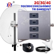 Full set Band1/3/7/8 900/1800/2100/2600 Repeater WCDMA