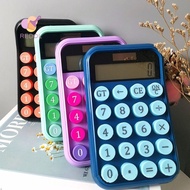 REPKG Mechanical Keyboard Calculator, 10-digit Small  Calculator,  ABS Learning Accounting Tools Cal