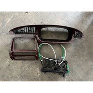 Daihatsu L500 / L600 Aircond Panel Cover Set Walnut Kayu