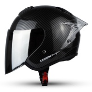 Jual R-SIX HELM HALF FACE MOTIF CARBON KEVLAR EVEREST Limited