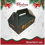 KARDUS/BOX/JINJING (26,5x16x7,5 cm) HADIAH NATAL HAMPERS CHRISTMAS 14