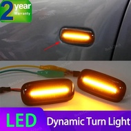 For Audi A2 A3 8L A4 B5 A6 4B C5 A8 4D TT 8N LED Dynamic Side Marker Turn Signal Light Sequential Bl