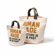 Human Made Canvas Tote Bag Large Capacity Handbag Shoulder Bag