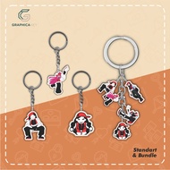 GANTUNGAN Keychain Acrylic Keychain/ BUTCHER VANITY