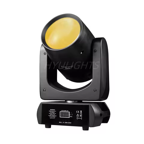 200W Mini BEAM SPOT LED Moving Head Beam&Spot 24 Rotating Prisms 14 Gobos 11Color Wheel Wash DJ Stag
