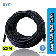 NYK FTP Cat6A 25M RJ45 Internet Ethernet Cable Cat 6a Ethernet Cable