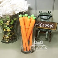F.R.O.G.S K40170 (Ready Stock) Japanese Korean INS Style Creative Simulation Bunny Love Carrot Styli