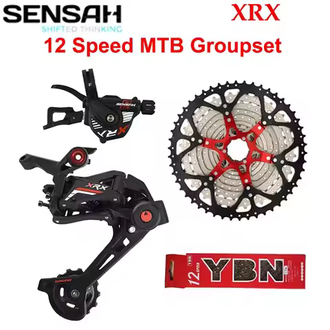 SENSAH XRX 1x12 Speed Bicycle Shift Lever Rear Derailleur SUNSHINE Cassette 46T 50T 52T YBN MTB 12 S
