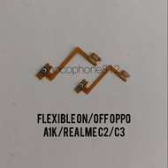 TOMBOL Flexible ON OFF Opo A1K Button Realme C2 C3 Original New Test Switch Button