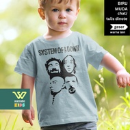 Adult and Children's T-shirts BAND SYST3M OF A D0WN | Children's clothes | UNISEX children's t-shirt