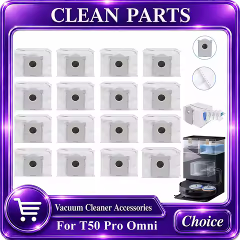 Dust Bag For Ecovacs T50 Pro Omni T50 Omni T50 Max Pro Omni X9 PRO OMNI X8 Pro Omni T80 OMNI/ Yeedi 