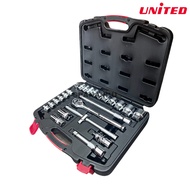 1/2" 24PCS WHITE SOCKET SET (6 POINT)