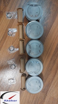 5x Pistons & Rings Set STD For Volvo S60 S80 V40 V60 XC60 2.0 T5 B5204T8 31401695