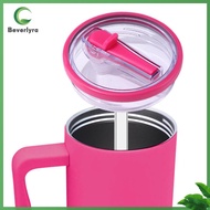Bv✿  40Oz Tumbler Flip Straw Lid Replacement Spill Proof Reusable Tumbler Cover Splash Resistant for