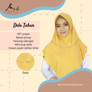 Jilbab Instan Dela Tabur / Daily Hijab Jersey Manik Payet