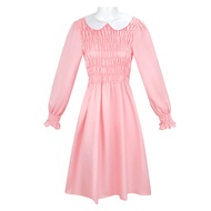 Stranger Things Eleven Costume - Halloween Dress for Women and Girls