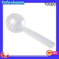 [YAFEXHM] 100pcs 1g White Plastic Measuring Spoon Gram Scoop Food Baking Medicine Powder