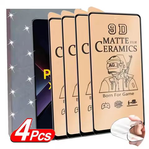 4PCS Matte Ceramic Film for POCO X7 X6 X5 X4 X3 Pro Not Glass Screen Protector for POCO F8 F7 Ultra 