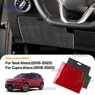 KUNGKIC For SEAT Ateca CUPRA Ateca Fuse Box Decal Decorative Decal Carbon Fiber Interior Trim Afterm