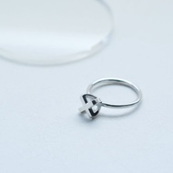 十字架 高爪鑲 設計戒指 925銀