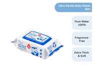 BZU BZU Ultra Gentle Fragrance Free Baby Wet Wipes (80wipes)