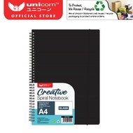 Unicorn Stationery A4 Spiral Notebook (80gm x 160 Pages)