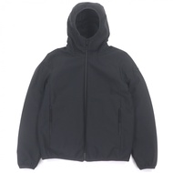 狀況極佳 □ MONCLER CHALVES GIUBBOTTO 2024 款，logo 貼片，帶帽，輕薄羽絨服，黑色，1 碼，正品，男士。