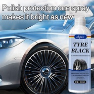 Car Tire Shine Rubber Tire Wax Black Shine Waterproof Cleaner  Go Car Tire Maintenance Shine