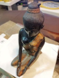 泰國『迎賓侍女銅像』黃銅像•銅雕•擺設•收藏