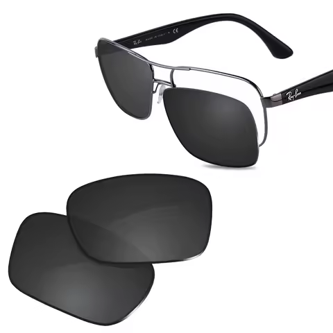 Glintbay New Performance Polarized Replacement Lenses for Ray-Ban RB3516-59mm Sunglasses - Multiple 