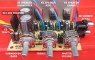 Kit power amplifier 21s tda2030 / 2.1 sistem